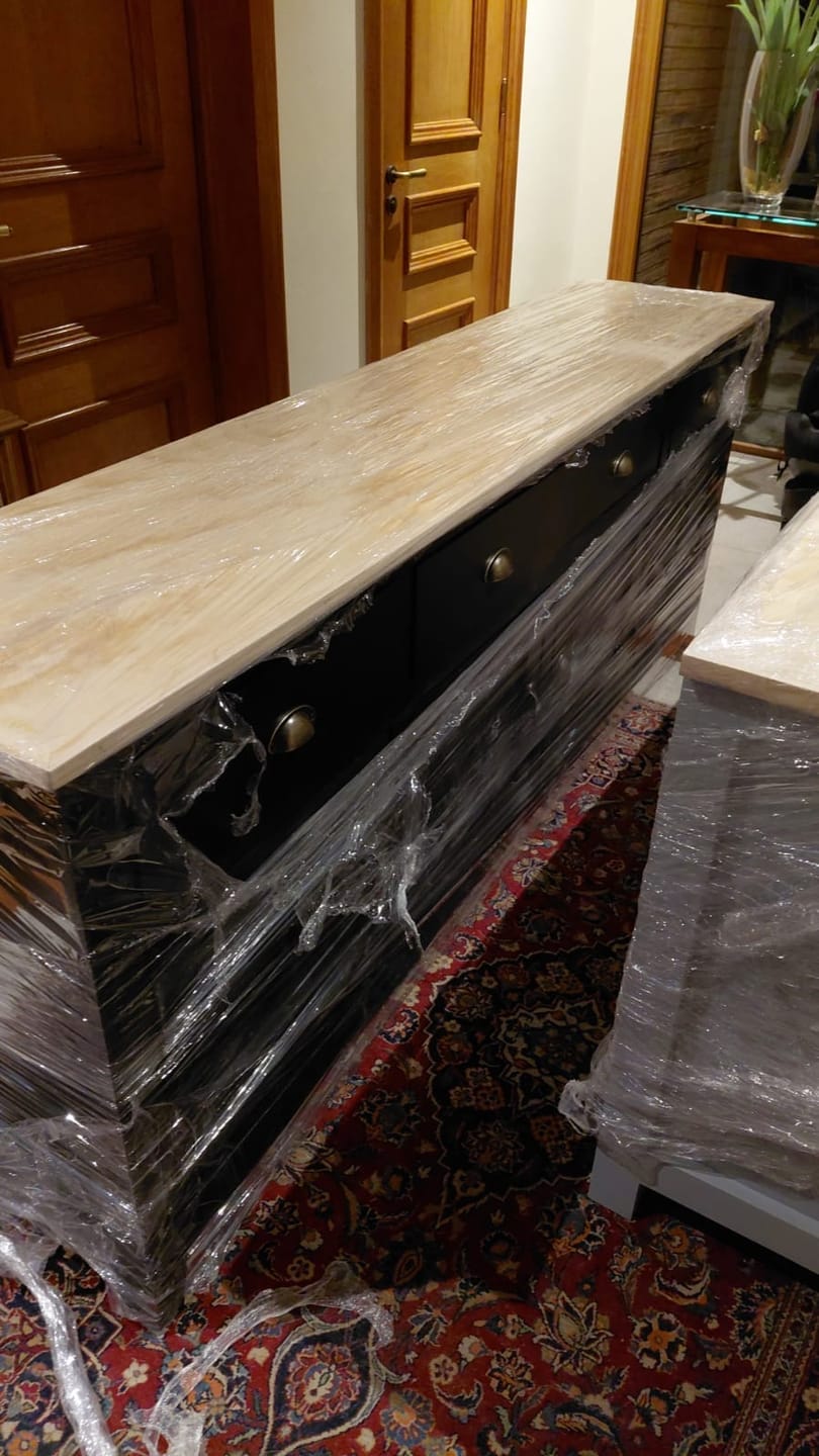 Customer photo review of Buffet de madera XL