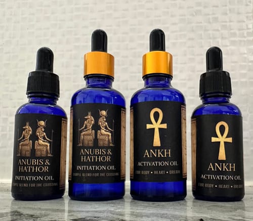 Customer photo review of True Egyptian Kyphi Oil 5 mL | Temple of Hathor Formula