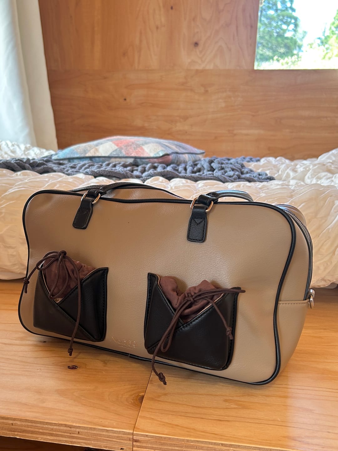 Customer photo review of Travel Boston Bag 陽(HINA)