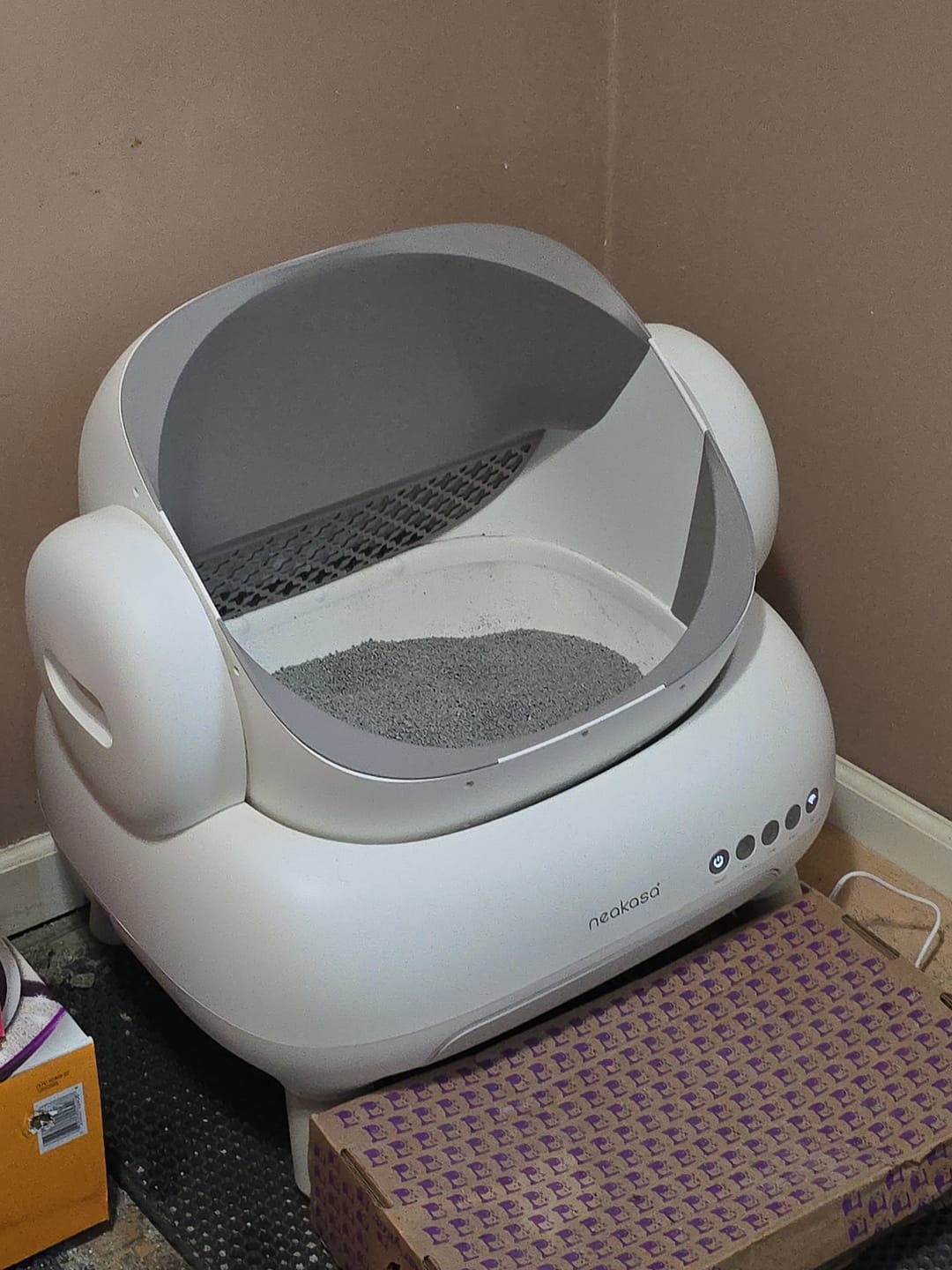 Customer photo review of Neakasa M1 Lite Plus Open-Top Self-Cleaning Cat Litter Box