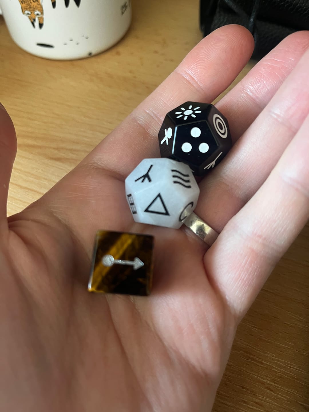 Customer photo review of Prima Materia - an alchemical oracle for solo role-playing, worldbuilding, and creative inquiry