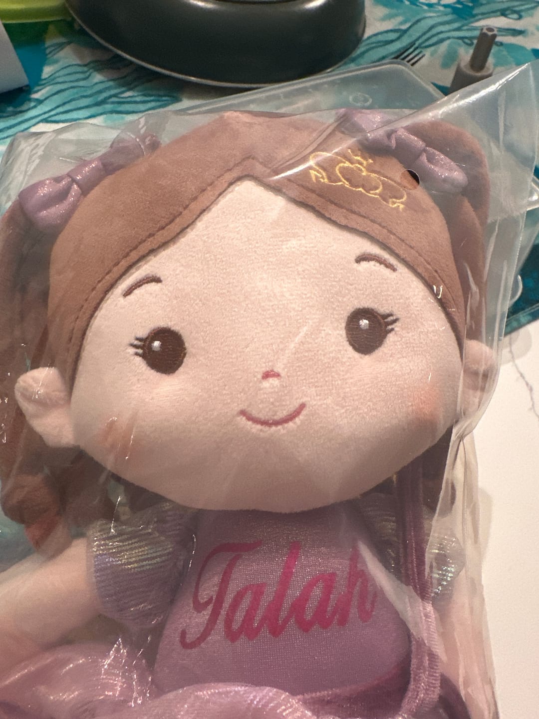 Customer photo review of Personalized Princess Coral - Violet