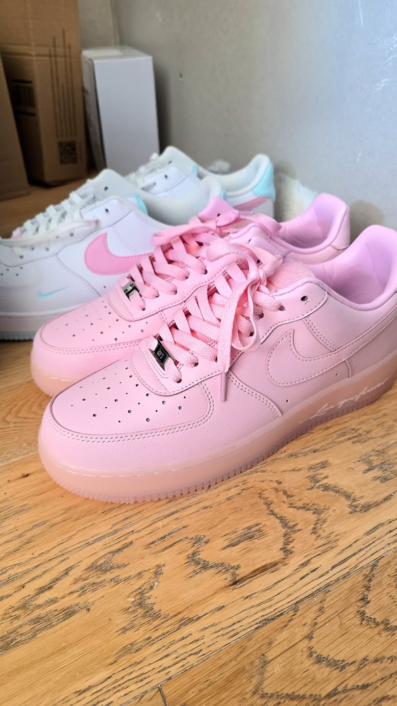 Customer photo review of NOCTA x Nike Air Force 1 – “Love You Forever”