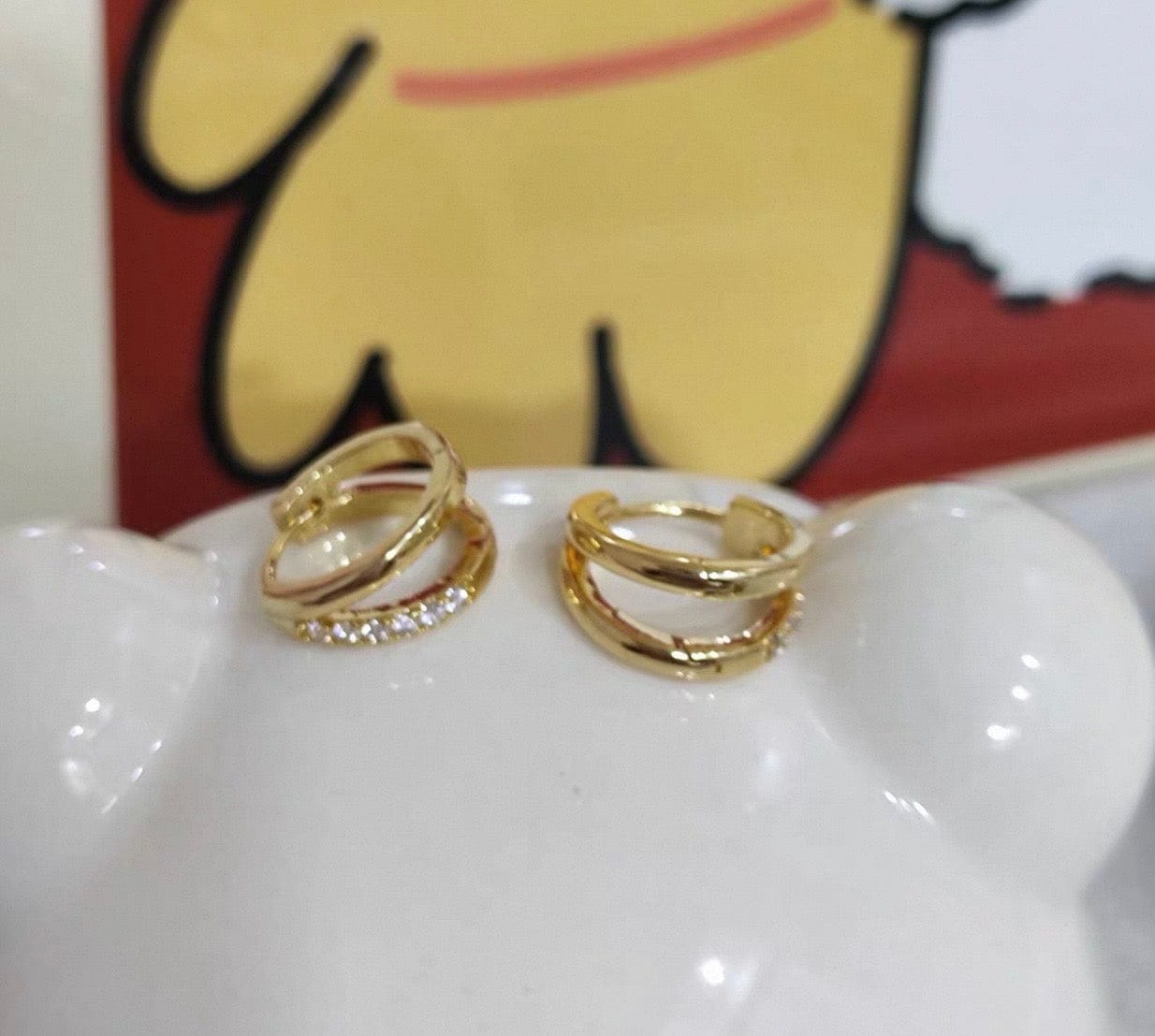 Customer photo review of Anistasia Earrings