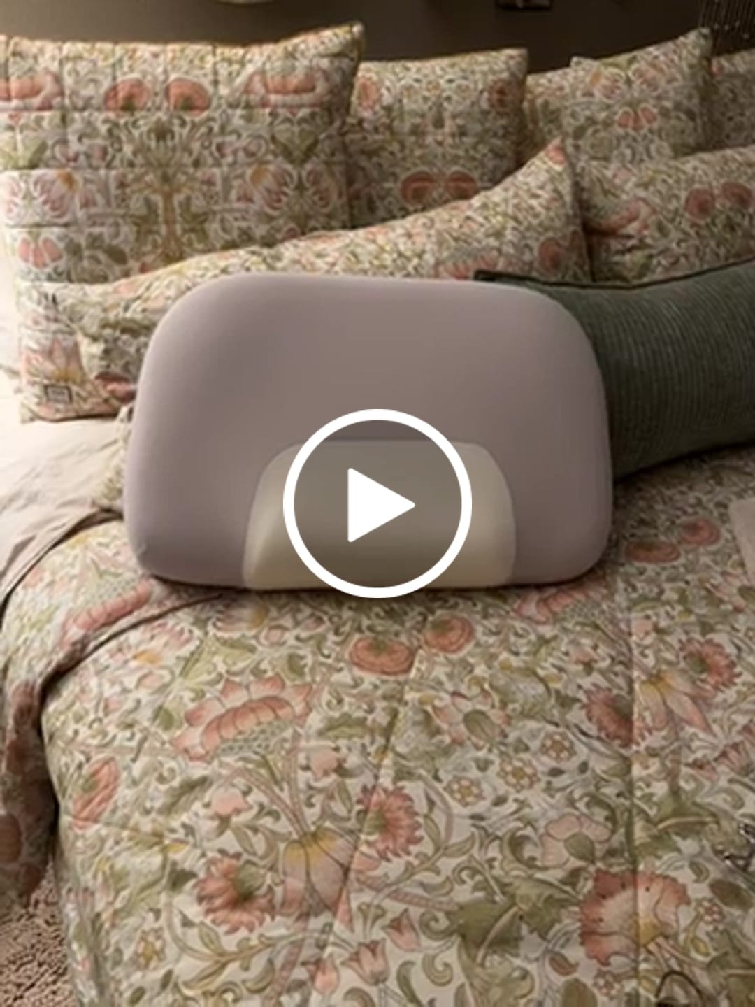Customer video review of Halo Pillow