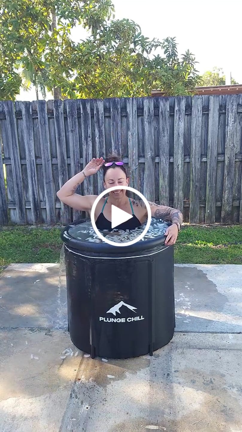 Customer video review of PLUNGE CHILL POD