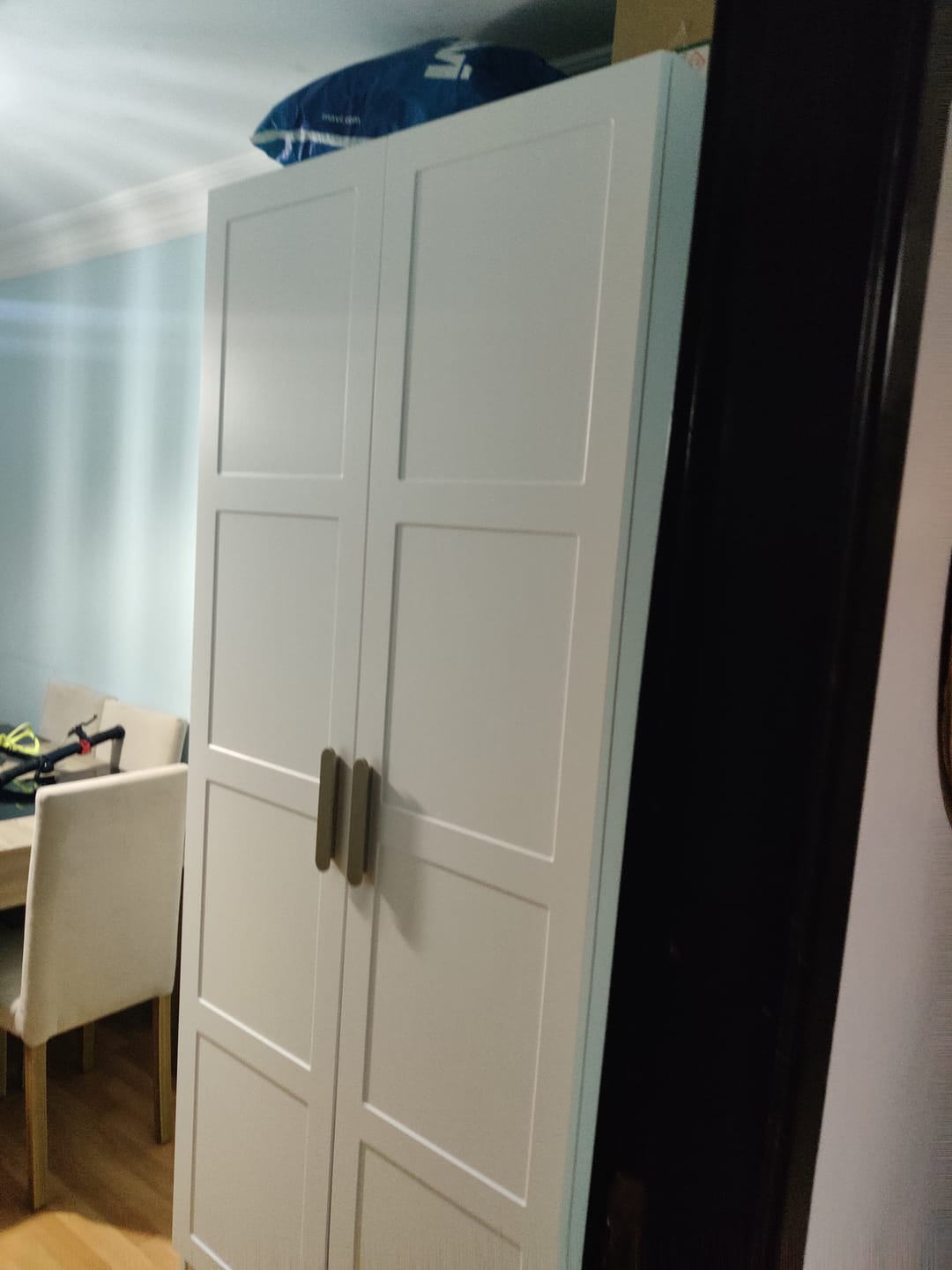 Customer photo review of Rani BA188 Membran Kapaklı Gardırop 4 Raflı 2 Kapaklı Elbise Dolabı Beyaz