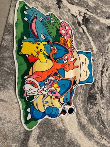 Customer photo review of Pokémon Family Rug