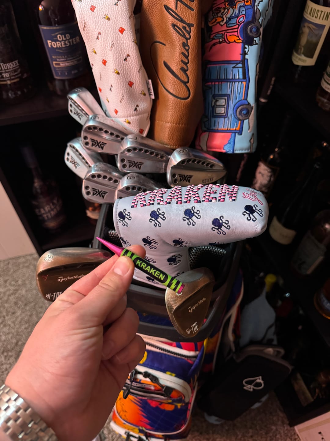 Customer photo review of 🍉 Slice Free Crayon Golf Divot Tool (Melon)