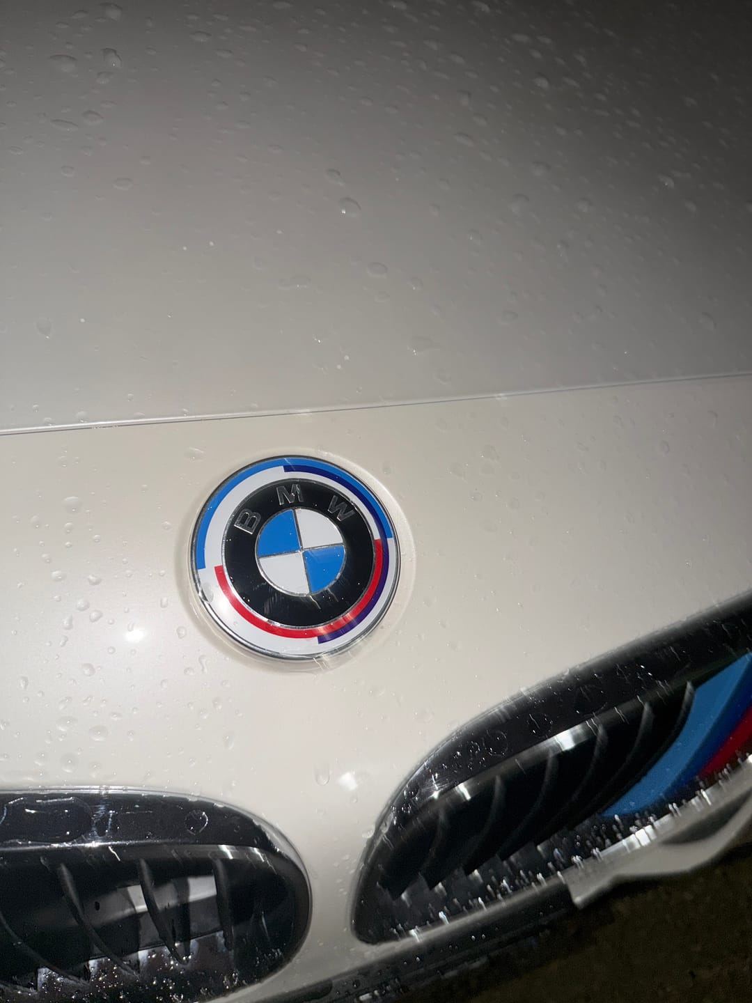 Customer photo review of BMW 50TH ANNIVERSARY EMBLEM BADGE