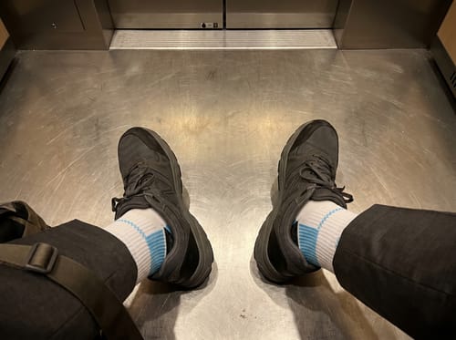 Archly arch-support ankle socks customer review photo