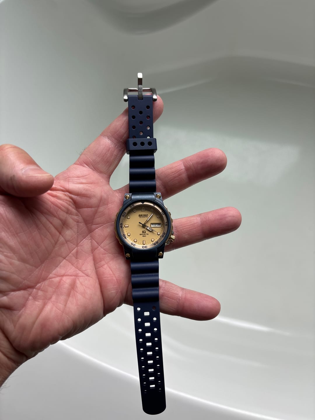 Customer photo review of Sport Rubber - Blue