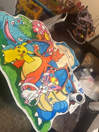 Customer photo review of Pokémon Family Rug