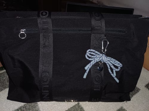Customer photo review of Cartera Nylon Llavero