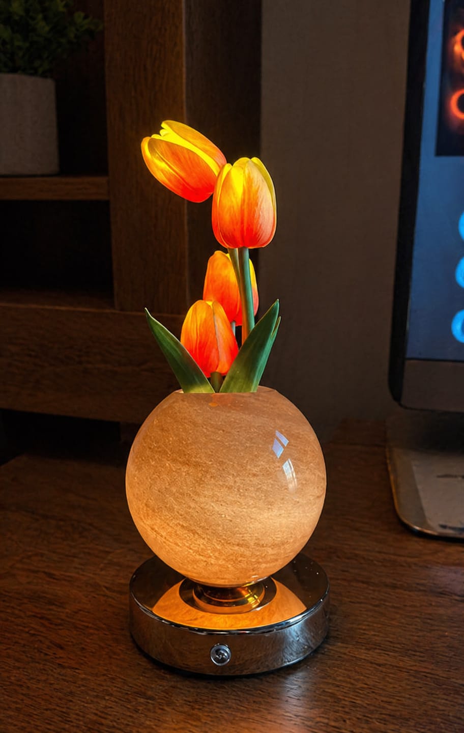 Customer photo review of Lampara LED de Tulipanes