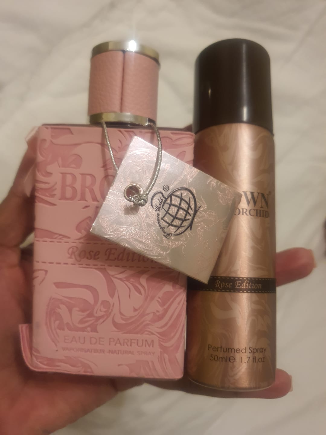 Customer photo review of Brown Orchid Rose Edition EDP 80ml