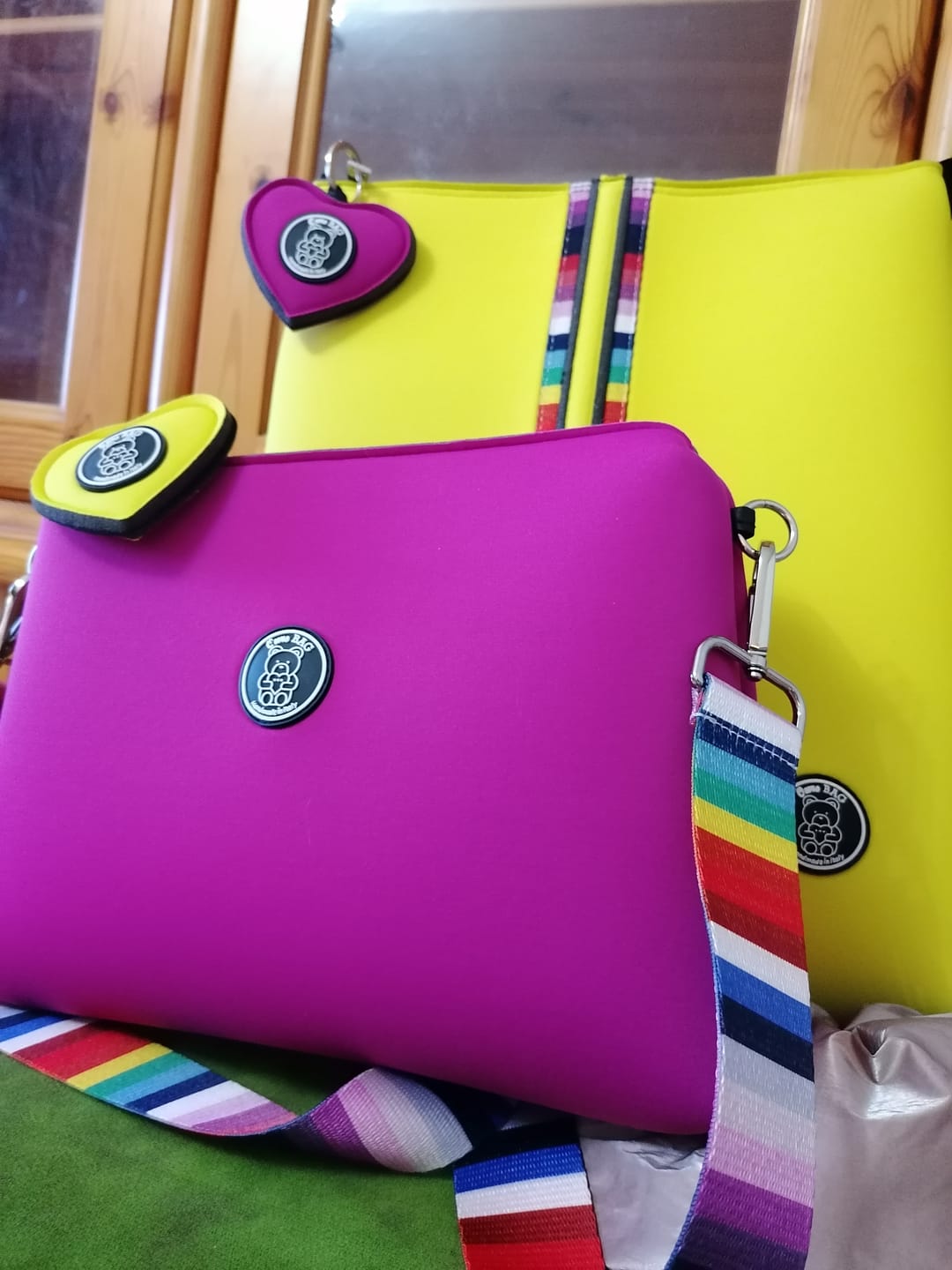 Customer photo review of SET Zaino e Pochette
