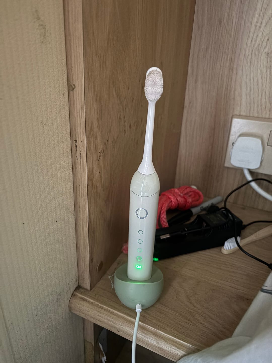 Customer photo review of Micotix™ Ultra-Soft Electric Nano Sonic Toothbrush