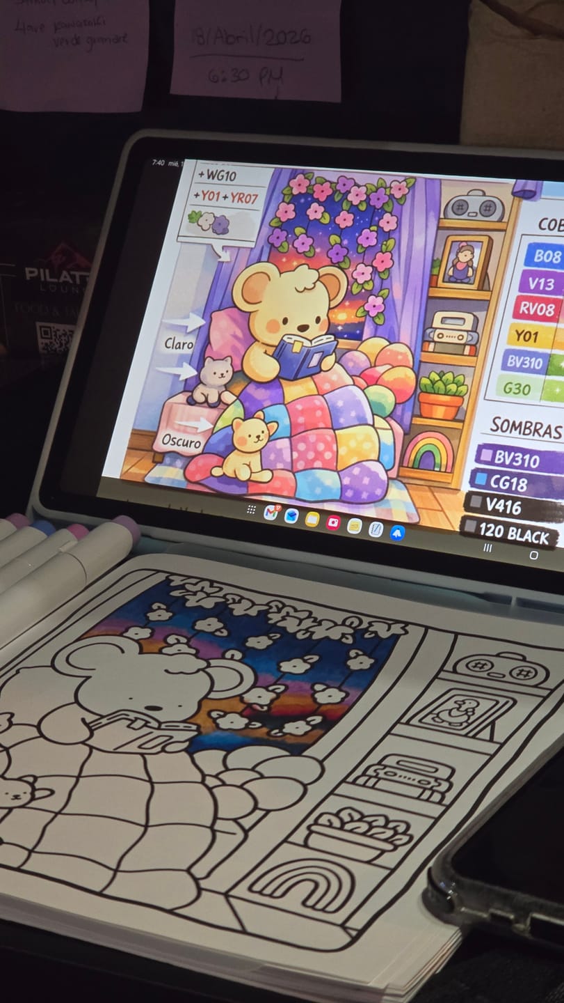Customer photo review of Ohuhu Honolulu 48 Colors Dual Tips Alcohol Art Markers