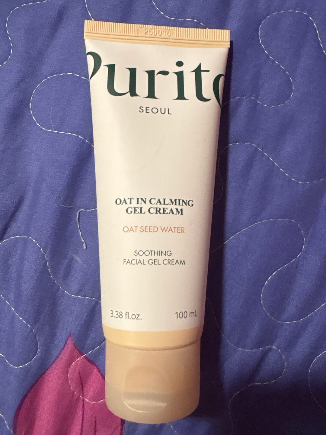 Customer photo review of Oat-in Calming Gel Cream