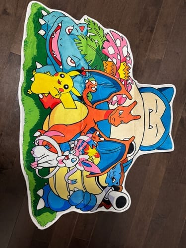 Customer photo review of Pokémon Family Rug