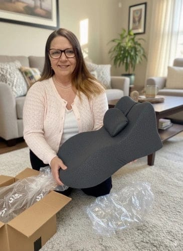 Customer photo review of Zyra - Sweet Spot Comfort Pillow