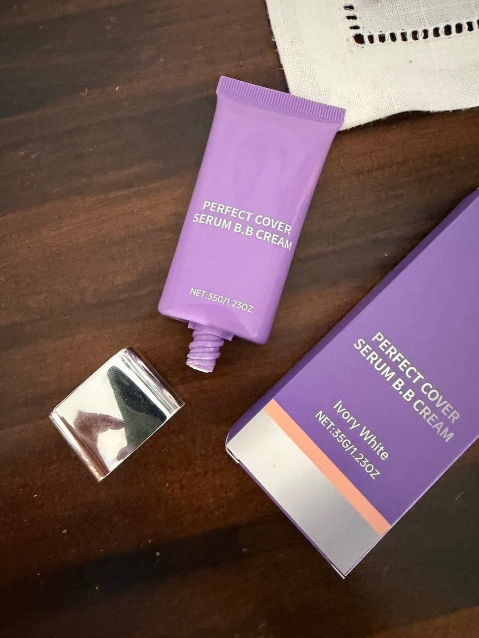 Customer photo review of Base de Maquillaje Antiedad