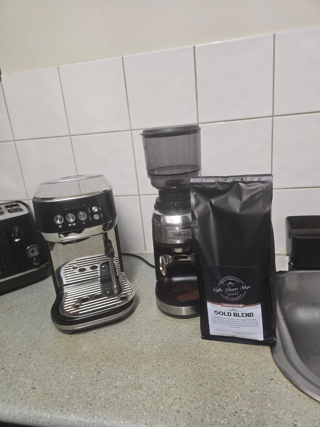 Customer photo review of Gold Blend Coffee Beans