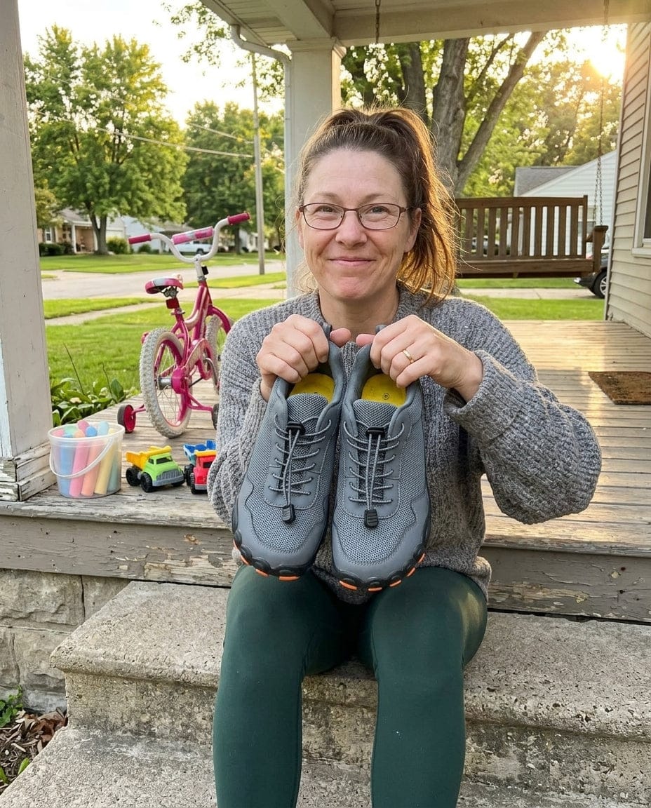 Customer photo review of Hike Summit - Non-Slip Spring Barefoot Shoes (Unisex)