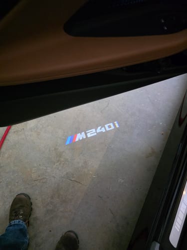Customer photo review of BMW LED DOOR LIGHTS