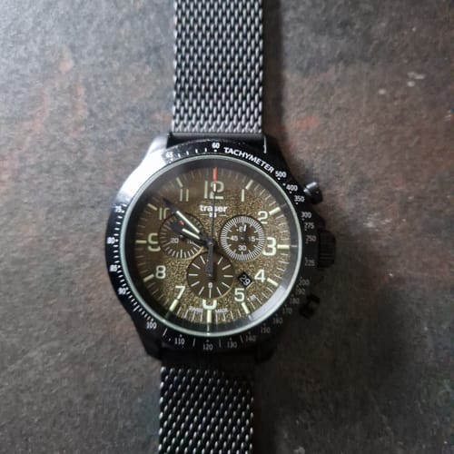 Customer photo review of Almaz / Limousine / Expedition Black Milanese Bracelet - 22mm