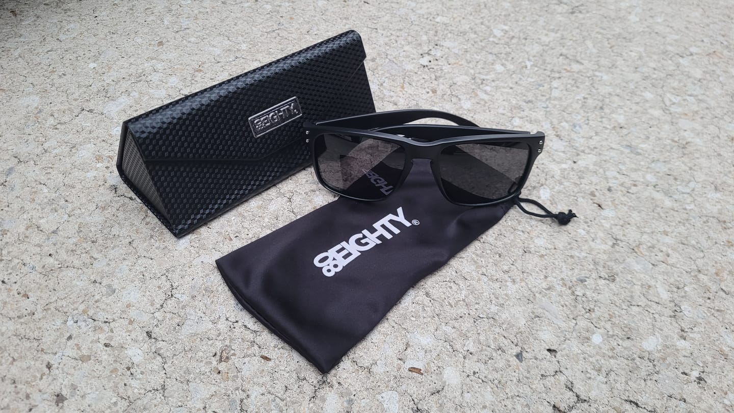 Customer photo review of 80Eighty® Polarized Sunglasses - Black