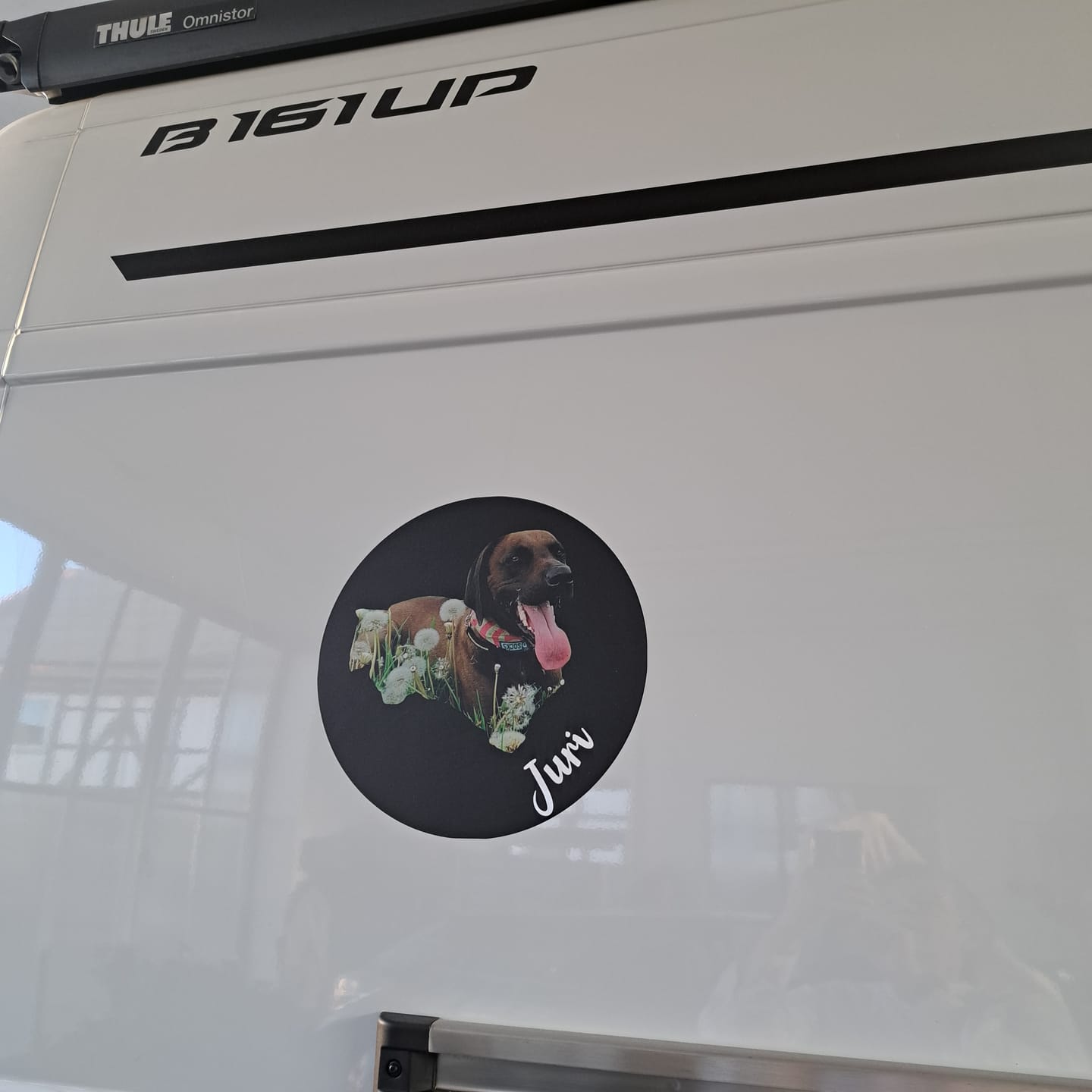 Customer photo review of Personalisierter Autoaufkleber - Dein Foto