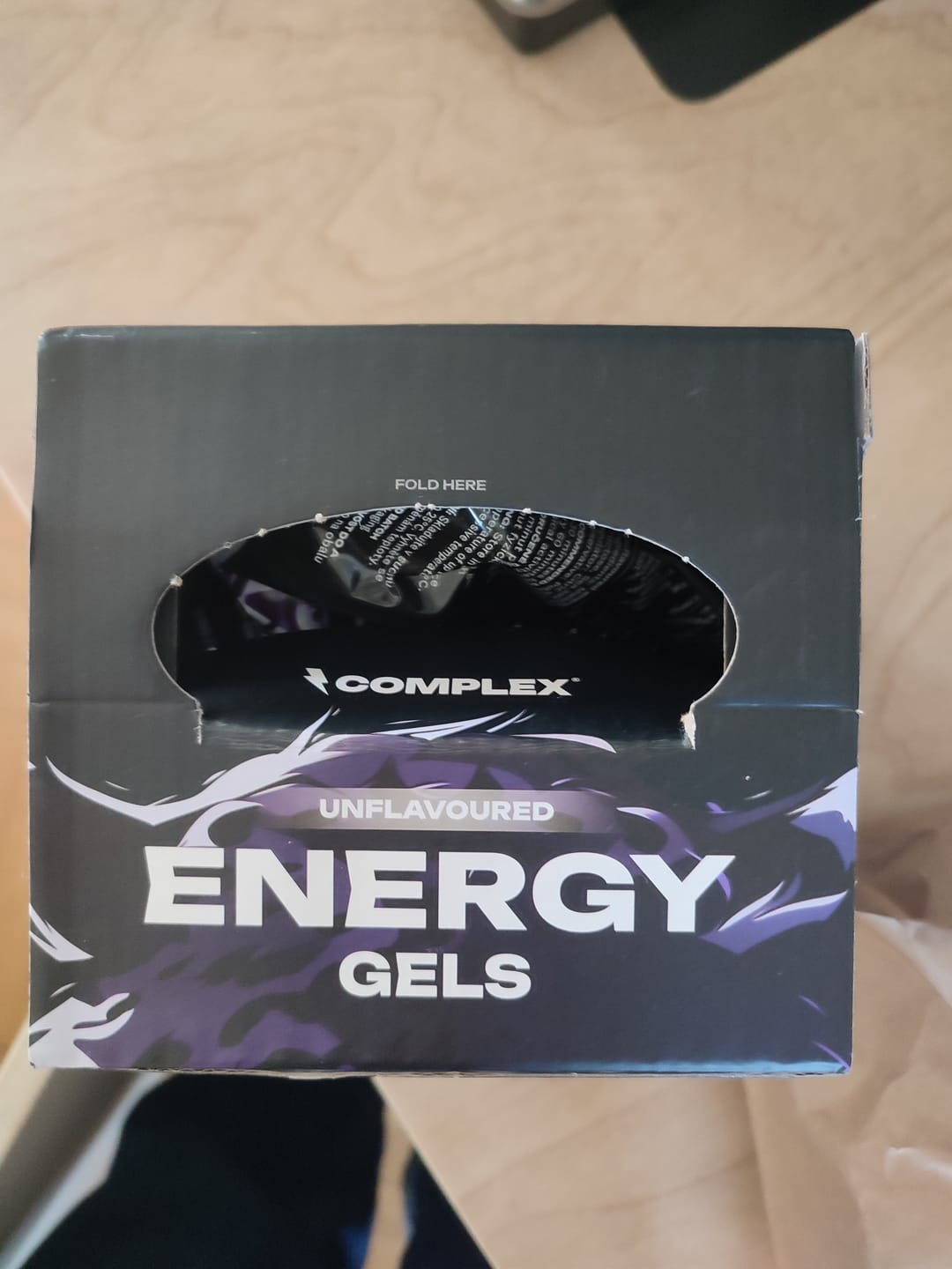 Customer photo review of Dual-Carb Energy Gel | 12 Pack