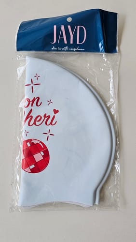 Customer photo review of JAYD Swim Cap - Mon Cheri