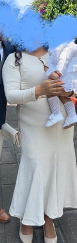 Customer photo review of Melissa Flare Midi Vestido