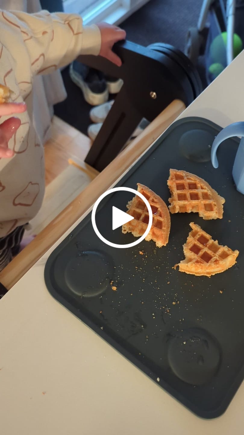 Customer video review of HARPPA Nordi | Foldable Toddler Tower – Safety Net Not Included