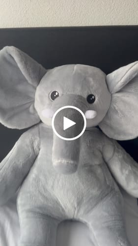 Videorecensie van een klant over Olifant - Verzwaringsknuffel