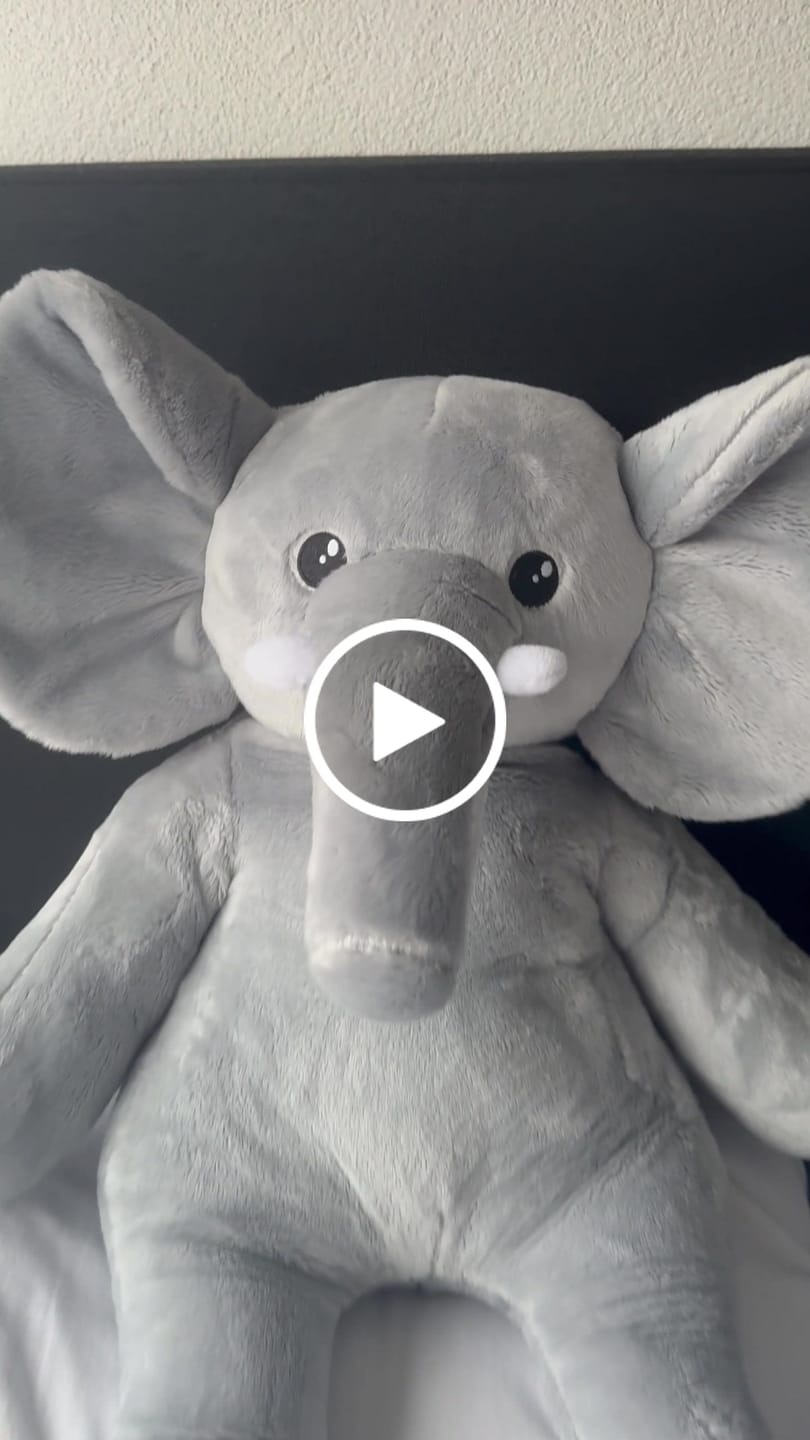 Customer video review of Olifant Verzwaringsknuffel 2kg