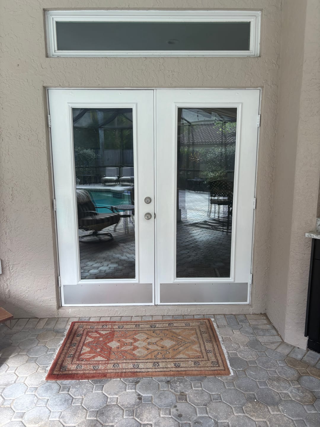 Customer photo review of Clear 1 Lite Glass and Frame Kit (Full Lite)