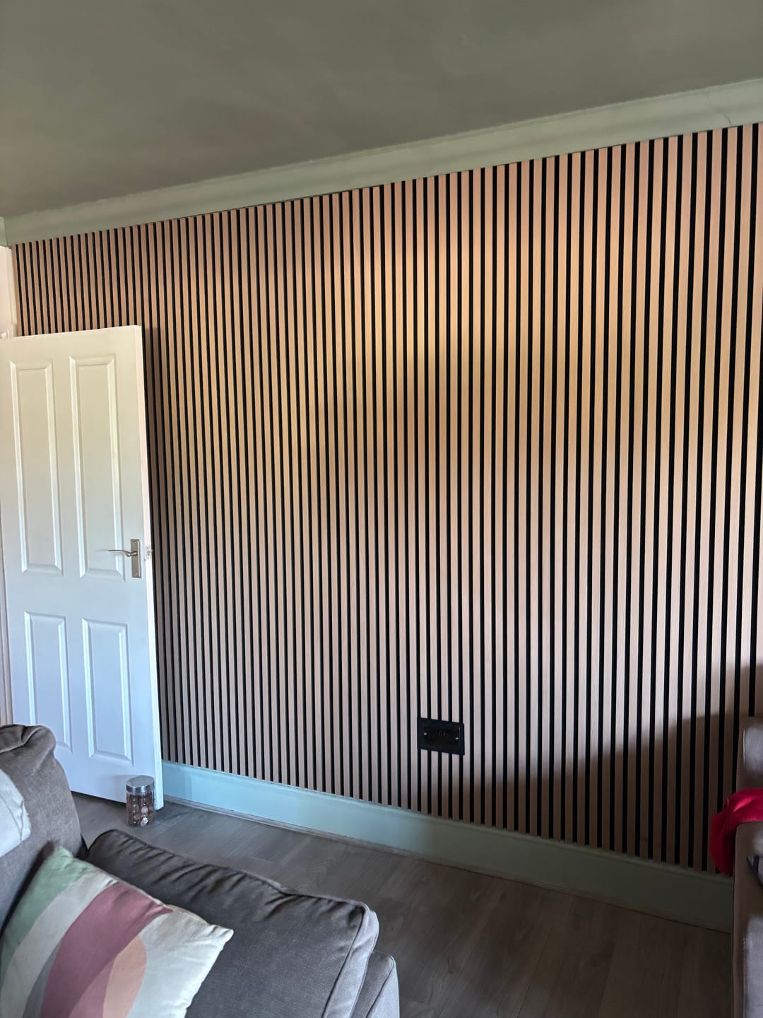 Customer photo review of Wall Panel Installation Adhesive