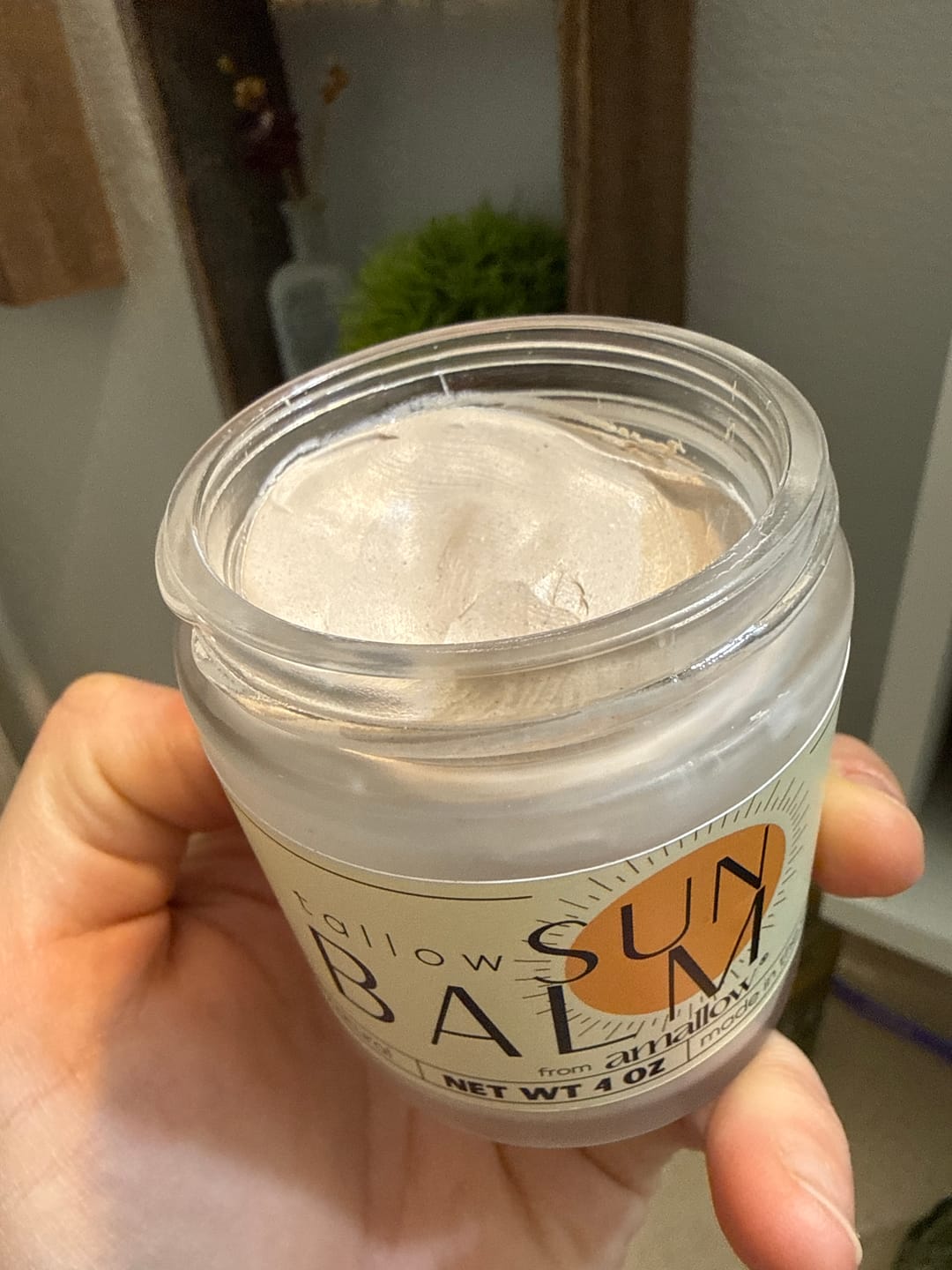 Customer photo review of Tallow Based Sun Balm