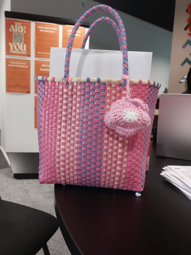 Customer photo review of ISLAND LALAGA WOVEN BAG