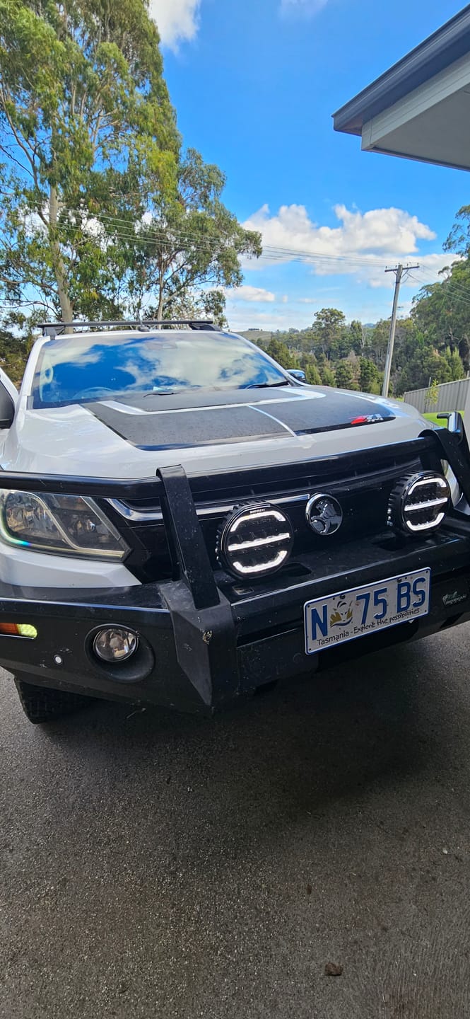 Customer photo review of Covert 7 Inch LED Driving Lights (PAIR W/HARNESS)
