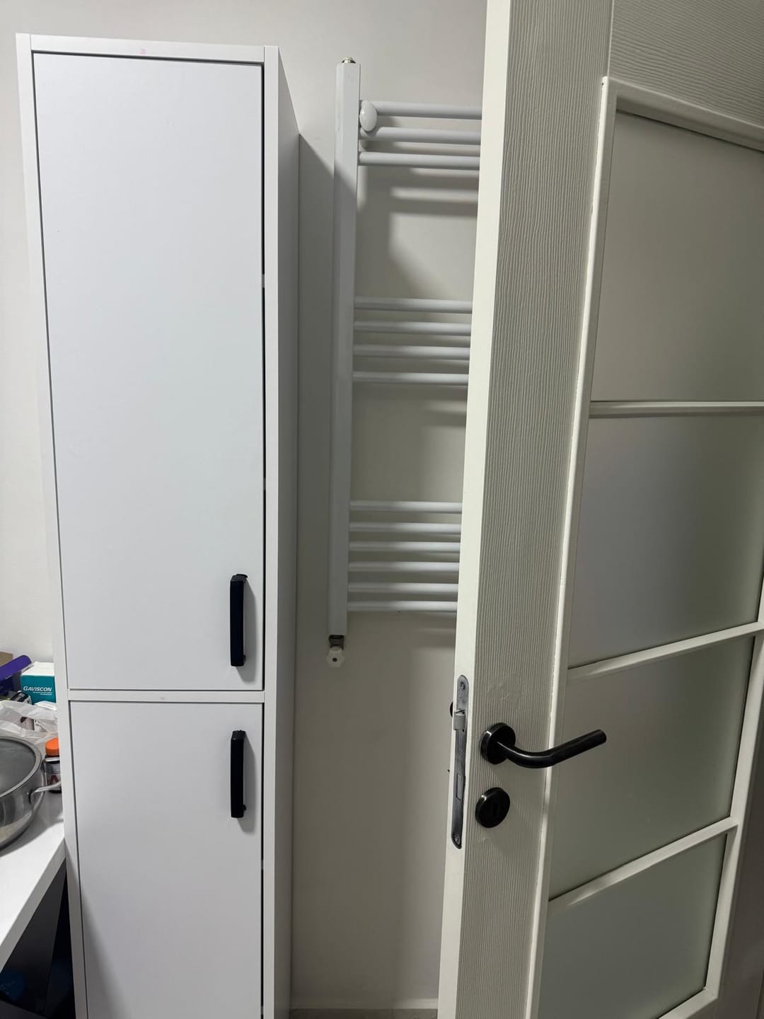 Customer photo review of Rani F1 Çok Amaçlı Dolap 2 Kapaklı 6 Raflı Banyo Kiler Mutfak Dolabı Beyaz M1