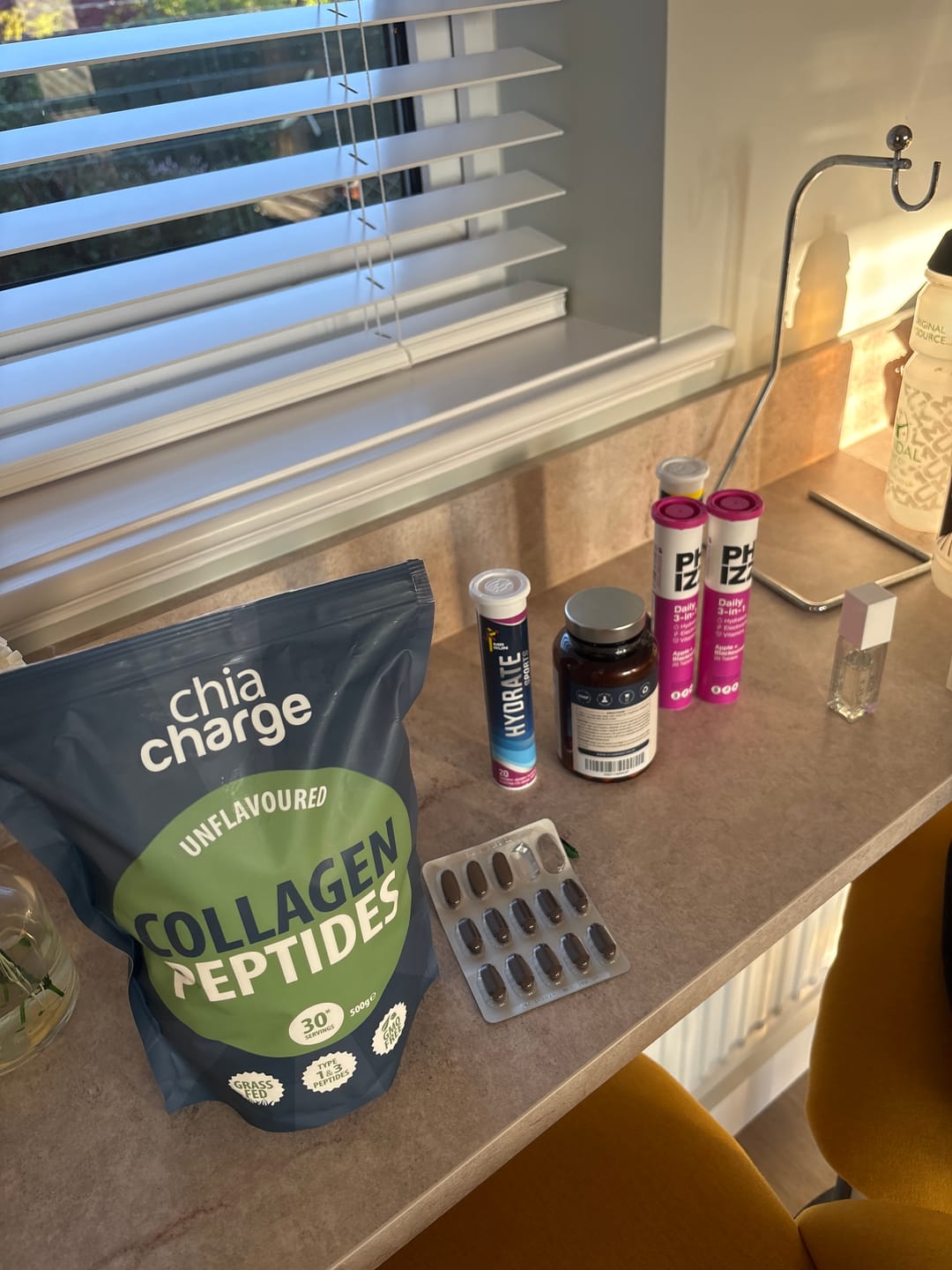Customer photo review of Collagen Peptides 500g