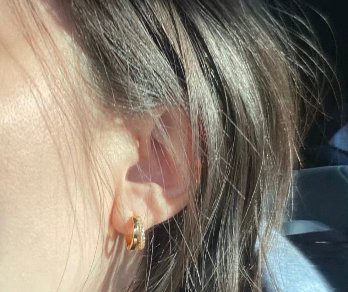 Customer photo review of Anistasia Earrings
