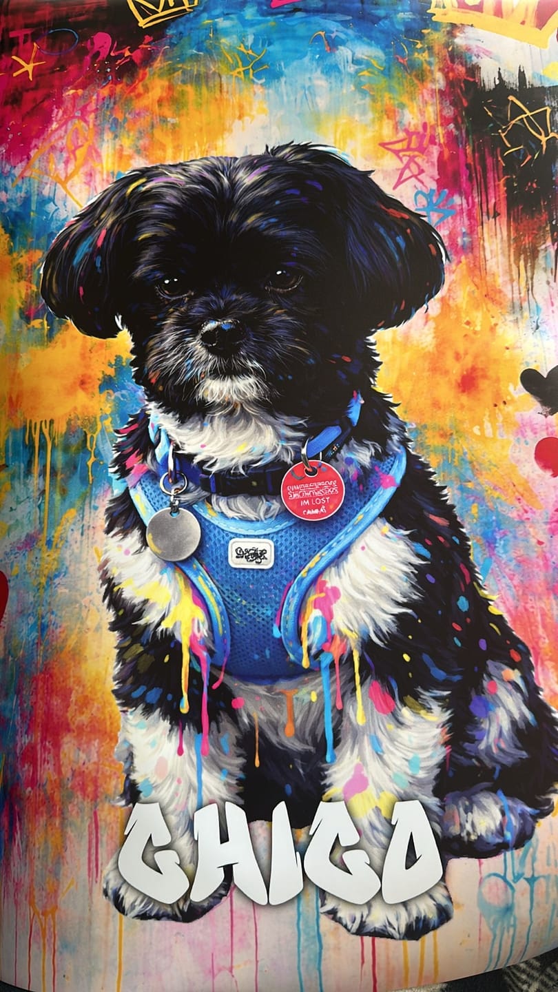 Customer photo review of Personalisiertes Poster - Graffiti