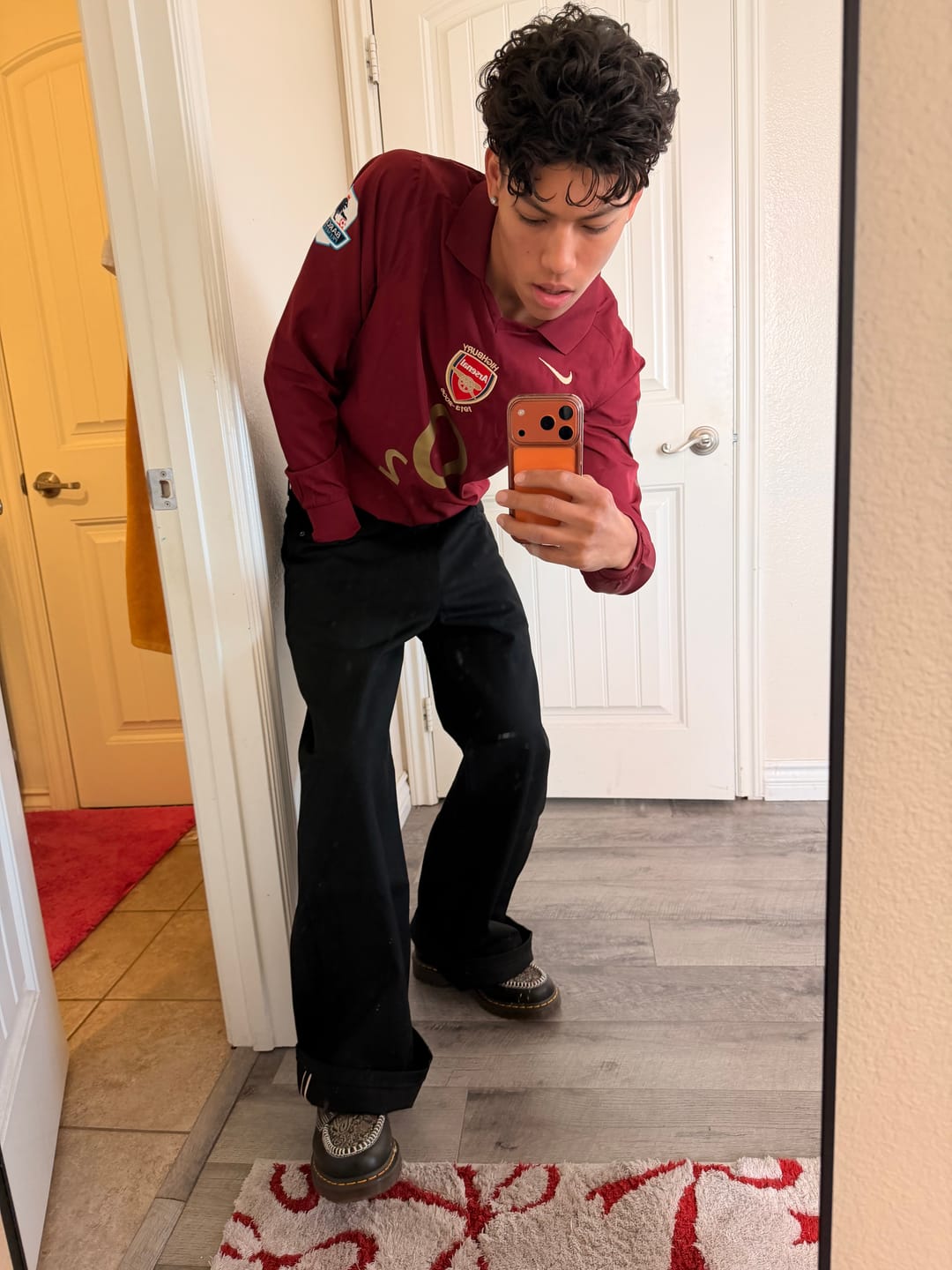 Customer photo review of Black Selvedge Denim