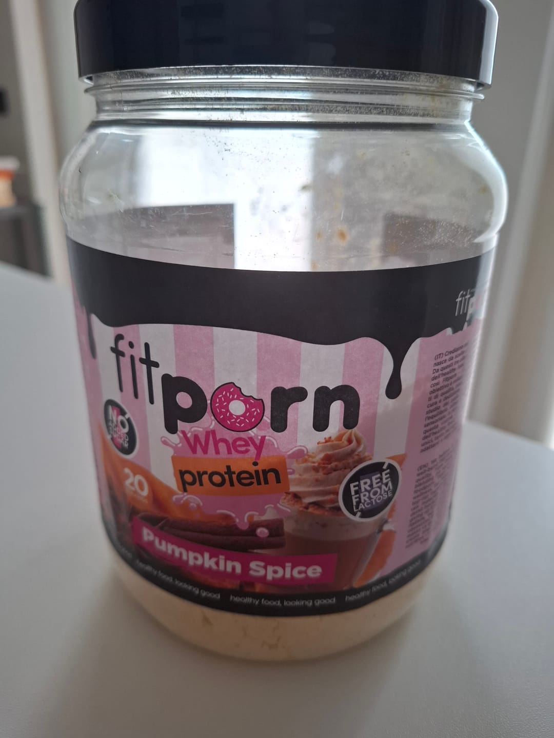 Customer photo review of Whey Protein senza lattosio 500g